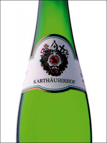 фото Karthauserhof Schieferkristall Riesling Kabinett trocken  Картхойзерхоф Шиферкристаль Рислинг Кабинетт трокен Германия вино белое