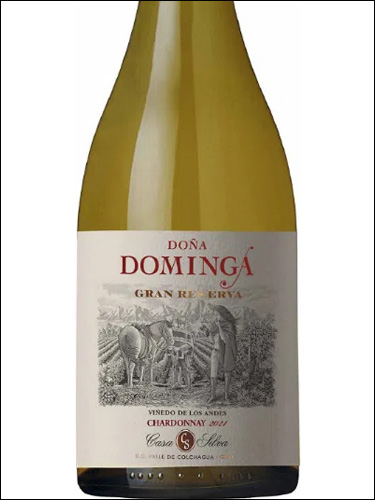 фото Casa Silva Dona Dominga Gran Reserva Chardonnay Каса Сильва Донья Доминга Гран Резерва Шардоне Чили вино белое