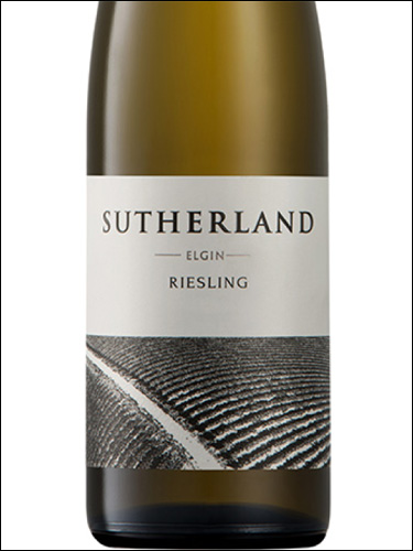 фото Sutherland Riesling Сазерленд Рислинг ЮАР вино белое