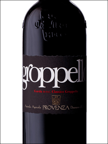 фото Provenza Groppello Garda Classico DOC Провенца Гроппелло Гарда Классико Классико Гарда ДОК Италия вино красное