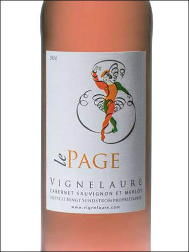 фото Le Page de Vignelaure Rose Mediterranee IGP Ле Паж де Виньлюр Розе Медитерране Франция вино розовое