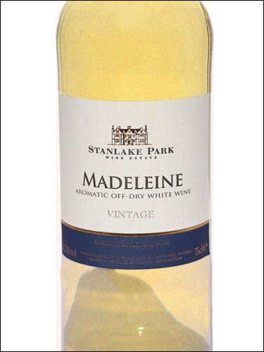 фото Stanlake Park Madeleine Стэнлейк Парк Мадлен Великобритания вино белое