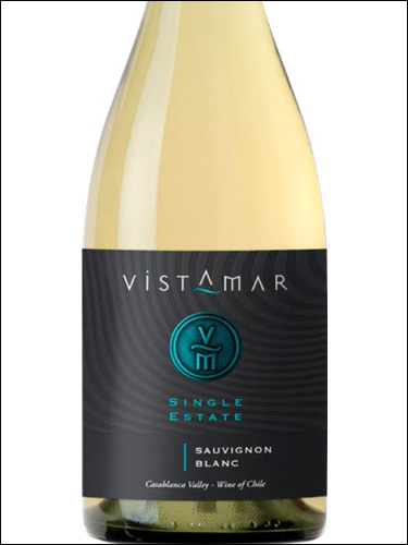 фото Vistamar Single Estate Sauvignon Blanc Casablanca Valle DO Вистамар Сингл Эстейт Совиньон Блан Долина Касабланка Чили вино белое