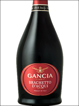 фото Gancia Brachetto d'Acqui DOCG Ганча Бракетто д’Акви Италия вино красное