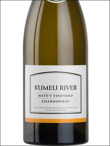 фото Kumeu River Mate's Vineyard Chardonnay Кумеу Ривер Мэйт'с Виньярд Шардоне Новая Зеландия вино белое