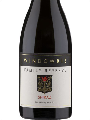 фото Windowrie Family Reserve Shiraz Cowra Виндоври Фэмили Резерв Шираз Каура Австралия вино красное