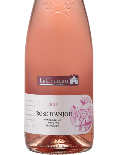 фото LaCheteau Rose d'Anjou AOC ЛаШето Розе д'Анжу Франция вино розовое