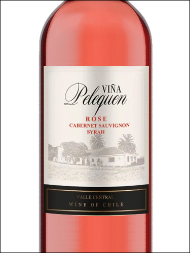 фото Vina Pelequen Rose Cabernet Sauvignon-Syrah Винья Пелекен Розе Каберне Совиньон-Сира Чили вино розовое