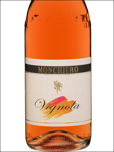 фото Monchiero Vignola Langhe Rosato DOC Монкьеро Виньола Ланге Розато Италия вино розовое