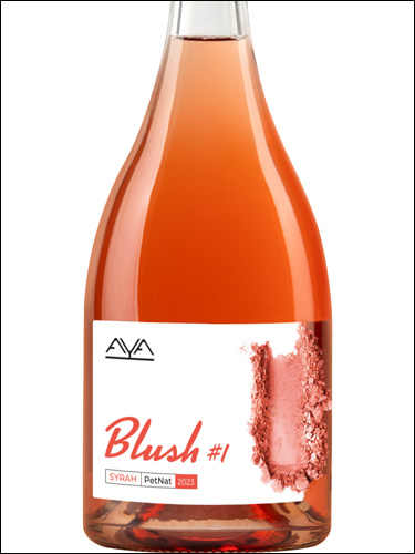 фото Aya Blush #1 Syrah Petnat Extra Brut Айа Блаш #1 Сира Петнат экстра брют Россия вино розовое