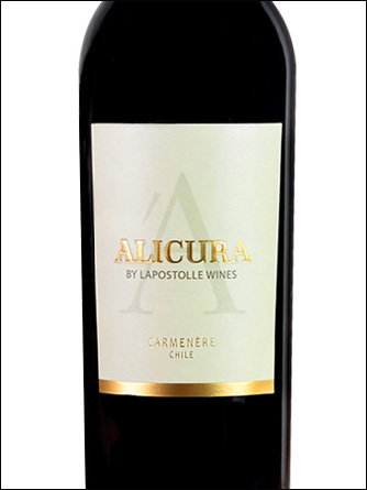 фото Alicura by Lapostolle Wines Carmenere Аликура бай Ляпостоль Вайнс Карменер Чили вино красное