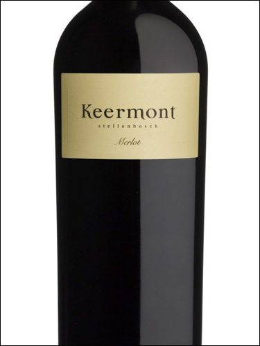 фото Keermont Merlot Кирмонт Мерло ЮАР вино красное