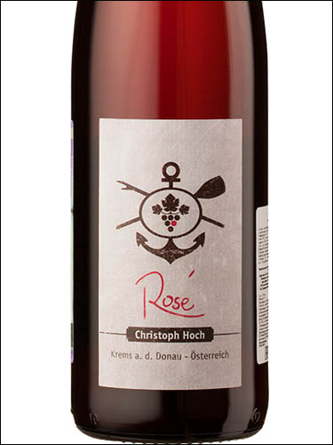 фото Christoph Hoch Rose Кристоф Хох Розе Австрия вино розовое