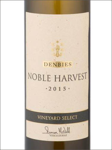 фото Denbies Noble Harvest Денбиз Нобл Харвест Великобритания вино белое