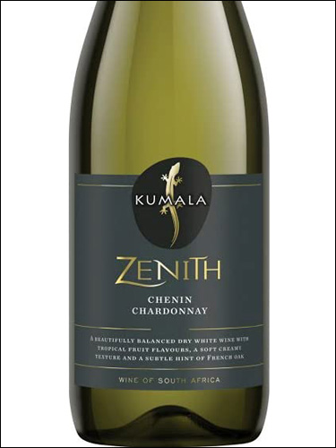 фото Kumala Zenith Chenin Blanc - Chardonnay Кумала Зенит Шенен Блан - Шардоне ЮАР вино белое