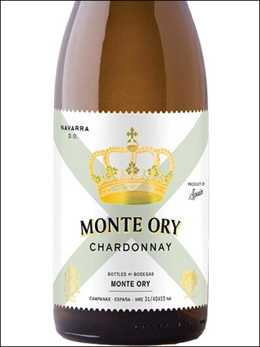 фото вино Monte Ory Chardonnay Navarra DO 