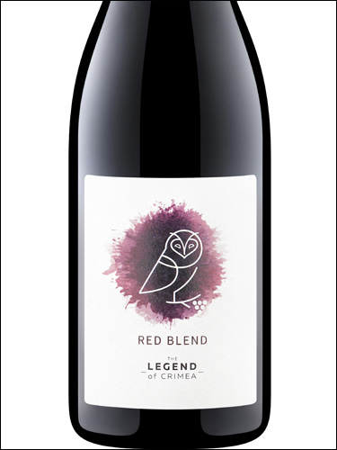 фото The Legend of Crimea Red Blend Легенда Крыма Ред Бленд Россия вино красное