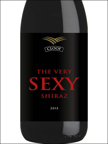 фото Cloof The Very Sexy Shiraz Darling WO Клуф Зе Вери Секси Шираз Дарлинг ЮАР вино красное