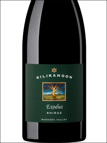 фото Kilikanoon Exodus Shiraz Barossa Valley Киликанун Эксодус Шираз Долина Баросса Австралия вино красное