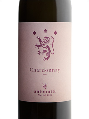 фото Antonutti Chardonnay Friuli DOC Антонутти Шардоне Фриули Италия вино белое