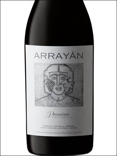 фото вино Arrayan Premium Mentrida DO 