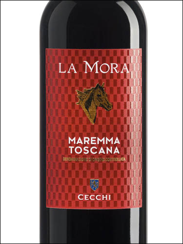 фото Cecchi La Mora Rosso Maremma Toscana DOC Чекки Ла Мора Россо Маремма Тоскана Италия вино красное