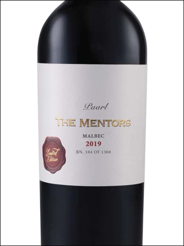 фото KWV The Mentors Limited Edition Malbec КВВ Менторс Лимитед Эдишн Мальбек ЮАР вино красное