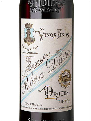 фото вино Protos ' 27 Tinto Ribera del Duero DO 