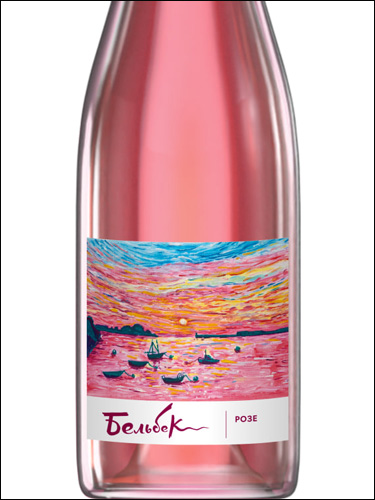 фото Belbek Syrah Rose Бельбек Сира Розе Россия вино розовое