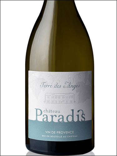 фото Сhateau Paradis Terre des Anges blanc Шато Паради Тэр Дэз Анж Блан Франция вино белое
