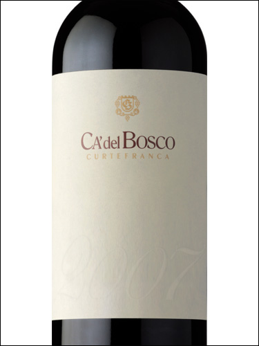 фото Ca' del Bosco Curtefranca Rosso DOC Ка дель Боско Куртефранка Россо Италия вино красное