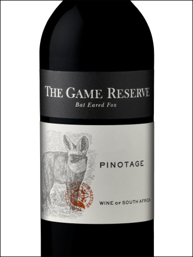 фото Rooiberg Winery The Game Reserve Pinotage Ройберг Вайнери Гейм Резерв Пинотаж ЮАР вино красное