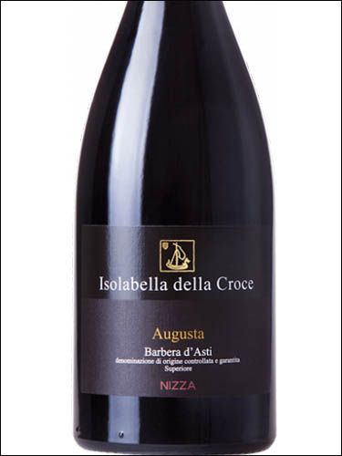 фото Isolabella della Croce Augusta Nizza DOCG Изолабелла делла Кроче Аугуста Ницца Италия вино красное