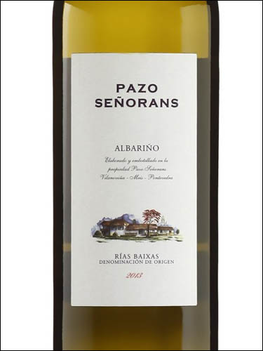 фото вино Pazo Senorans Albarino Rias Baixas DO 