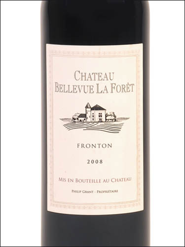 фото Chateau Bellevue la Forеt Fronton AOC Шато Бельвю ля Форе Фронтон Франция вино красное