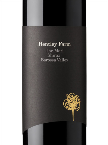 фото Hentley Farm The Marl Shiraz Barossa Valley Хентли Фарм Марл Шираз Долина Баросса Австралия вино красное