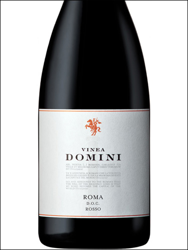 фото Vinea Domini Roma Rosso DOC Винеа Домини Рома Россо Италия вино красное
