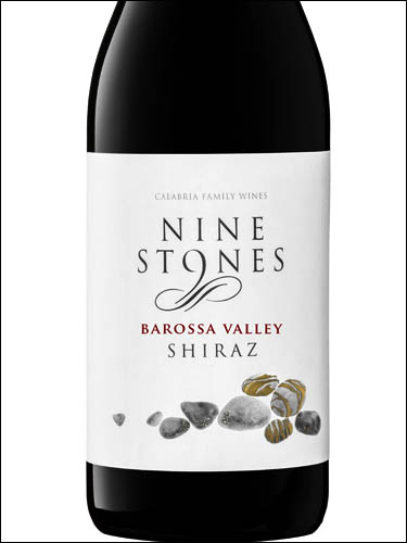 фото Calabria Family Wines Nine Stones Shiraz Barossa Valley Калабрия Фэмили Вайнс Найн Стоунс Шираз Долина Баросса Австралия вино красное
