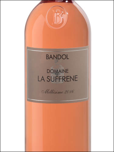 фото Domaine La Suffrene Rose Tradition Bandol AOC Доман Ля Сюффрен Розе Традисьон Бандоль Франция вино розовое