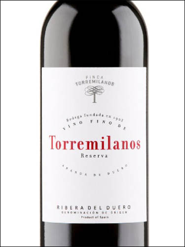 фото вино Torremilanos Reserva Ribera del Duero DO 