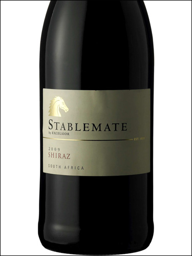 фото Stablemate by Excelsior Shiraz Robertson WO Стейблмейт бай Эксельсиор Шираз Робертсон ЮАР вино красное