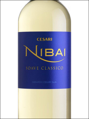 фото Cesari Nibai Soave Classico DOC Чезари Нибаи Соаве Классико Италия вино белое