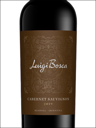фото Luigi Bosca Cabernet Sauvignon Луиджи Боска Каберне Совиньон Аргентина вино красное