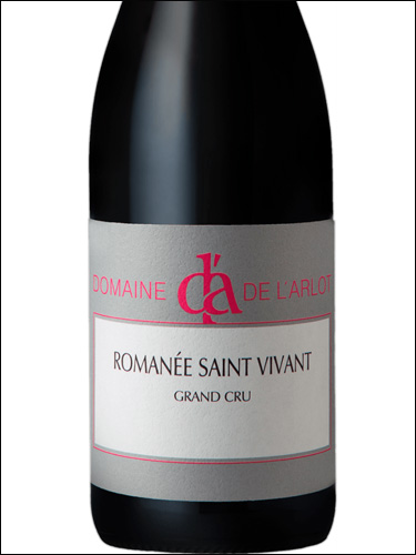 фото Domaine de l'Arlot Romanee Saint-Vivant Grand Cru AOC Домен де Л'Арло Романе-Сен-Виван Гран Крю Франция вино красное