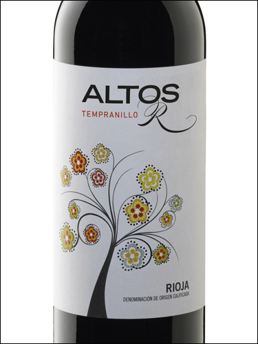 фото вино Altos R Tempranillo Rioja DOCa 
