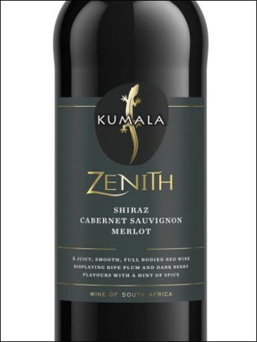 фото Kumala Zenith Merlot - Cabernet Sauvignon - Shiraz Kumala Zenith Merlot - Cabernet Sauvignon - Shiraz ЮАР вино красное