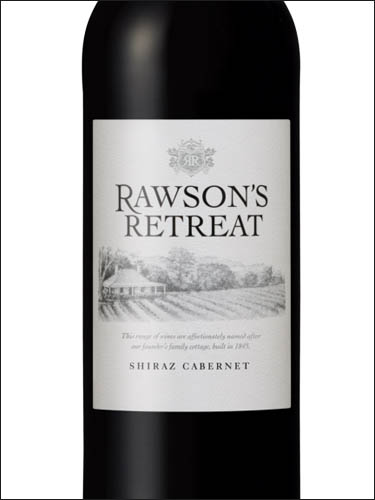 фото Penfolds Rawson's Retreat Shiraz Cabernet Пенфолдс Роусонс Ритрит Шираз Каберне Австралия вино красное