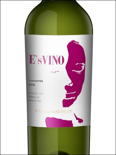 фото E's Vino Torrontes Е'с Вино Торронтес Аргентина вино белое