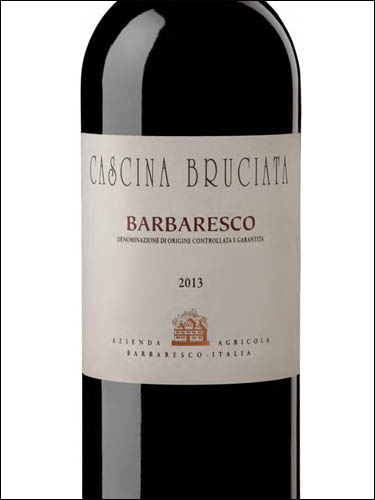 фото Cascina Bruciata Barbaresco DOCG Кашина Бручата Барбареско Италия вино красное