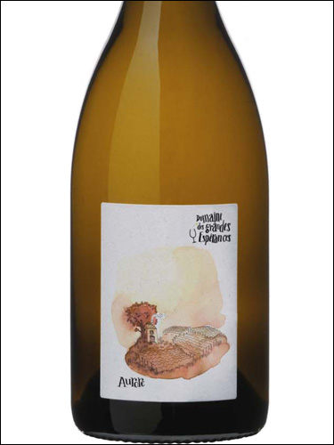 фото Domaine des Grandes Esperances Aurore Touraine-Amboise Blanc AOC Домен де Гранд Эсперанс Орор Турень-Амбуаз Блан Франция вино белое